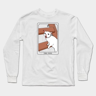 The Fool Funny Cat Long Sleeve T-Shirt